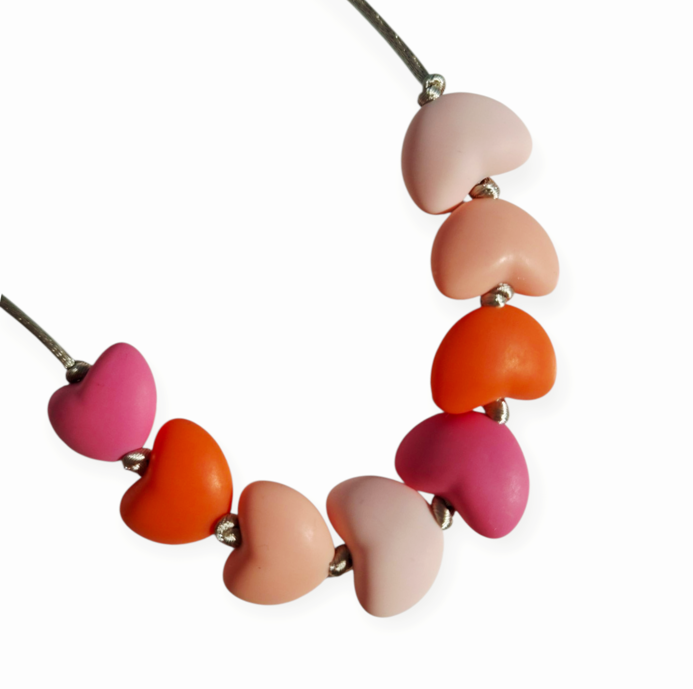 Kinderketting  |  Hart  |  Roze