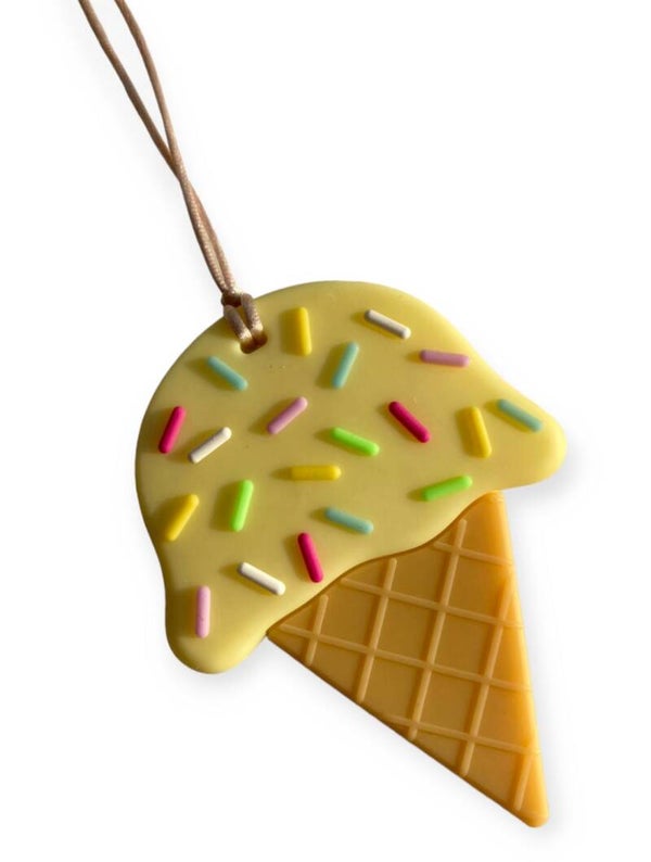 Bijtketting  |  Ijsje  |  Geel