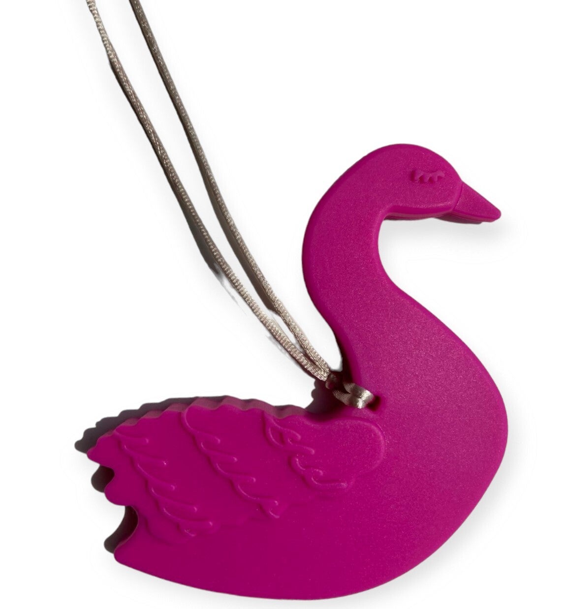 Bijtketting  |  Zwaan  |  Fuchsia  |  Goud
