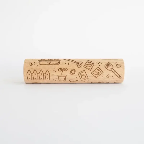 Houten roller  |  De moestuin  |  12 cm