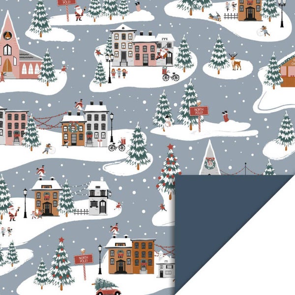 Cadeaupapier  |  Kerst  |  30 CM x 3M