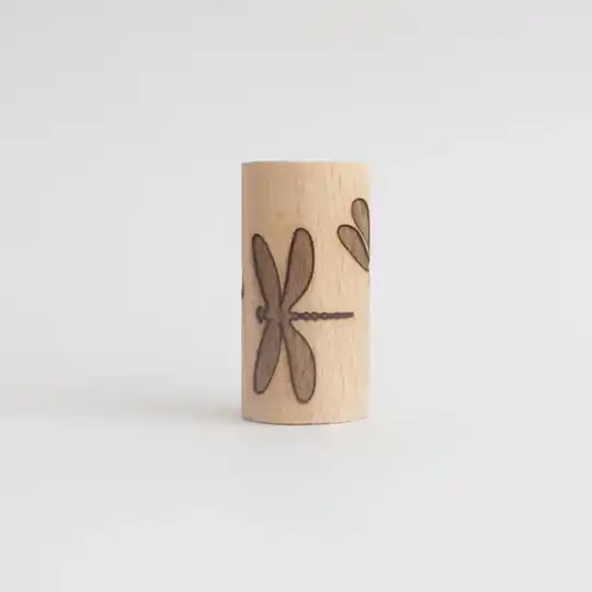 Houten roller  |  Libelles  |  6 cm