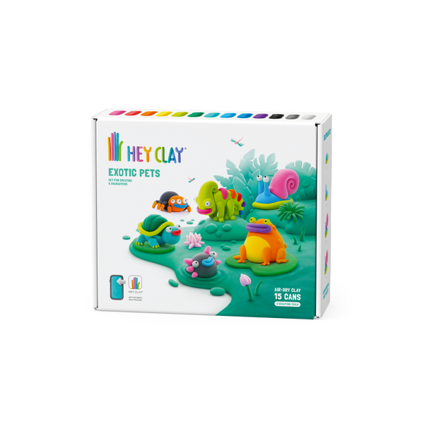 Hey Clay  |  Exotische huisdieren  |  15 potjes