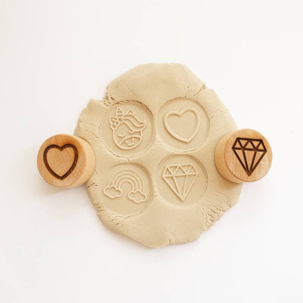 Houten stempelset  |  Unicorn