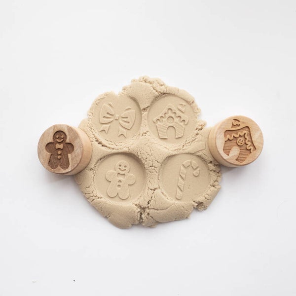 Houten stempelset  |  Kerst sweet