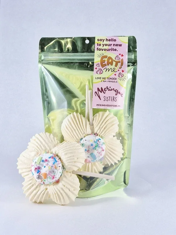Merinque  |  Flower  |  Lolly  |  2 stuks