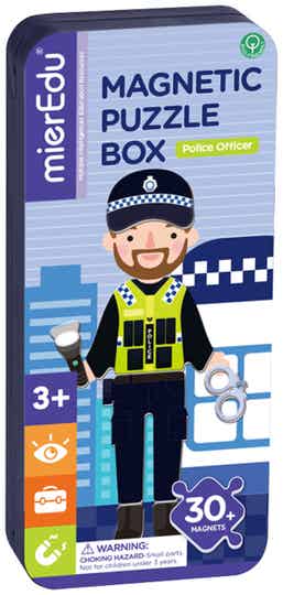 MierEdu  |  Magnetische speelset  |  Politieagent