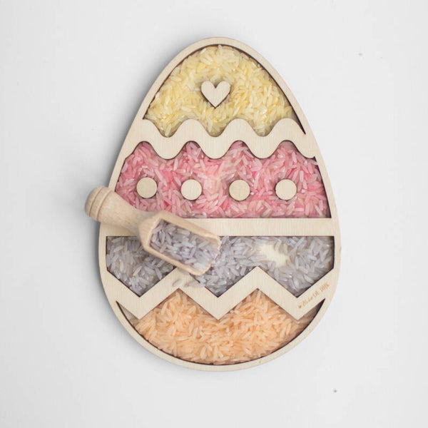 Houten speeltray  |  Paasei