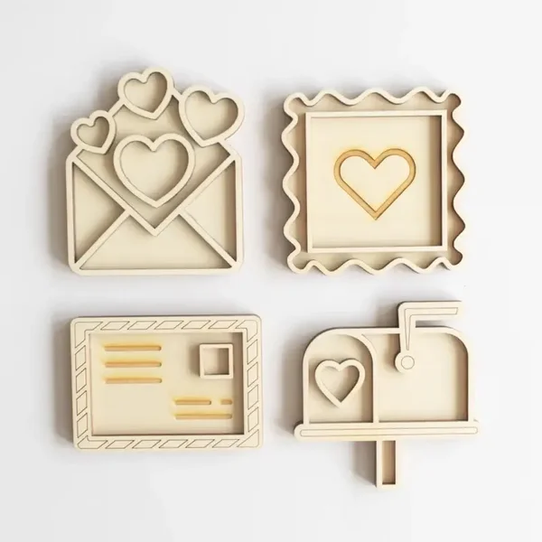 Houten speeltray  |  Miniset  |  De post