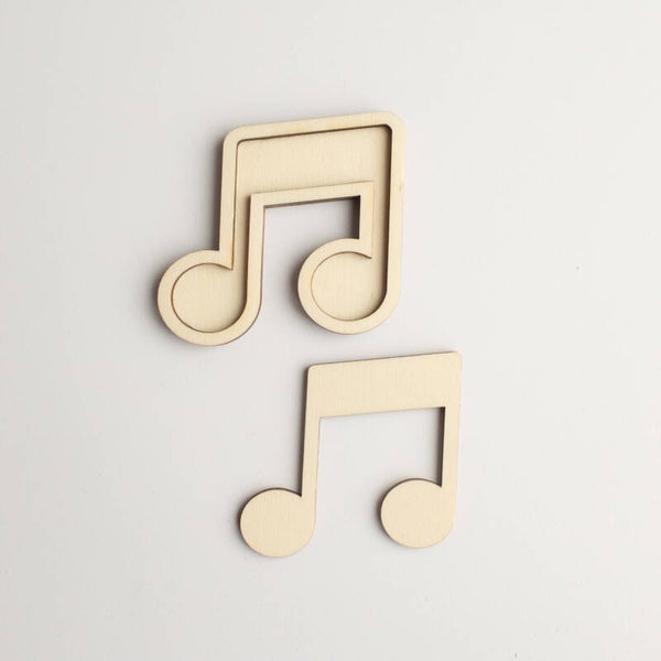 Houten speeltray  |  2 in 1  |  Muzieknoot