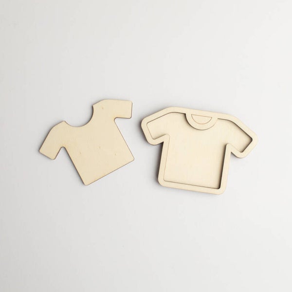 Houten speeltray  |  2 in 1  |  T-shirt