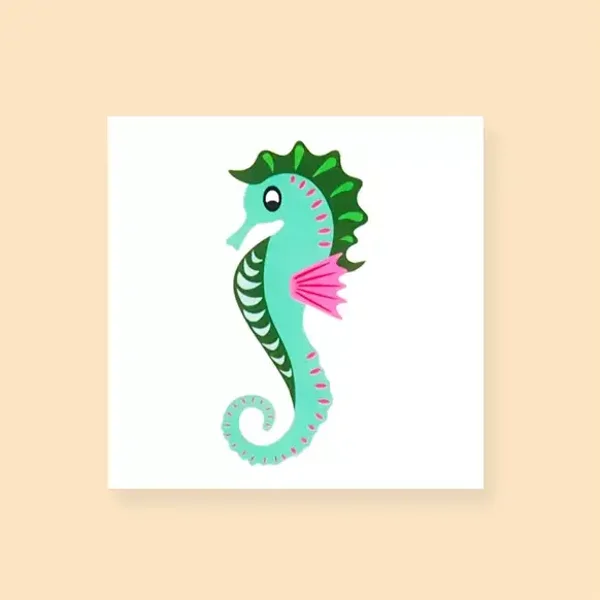 Tattoo  |  Groot  |  Zeepaardje