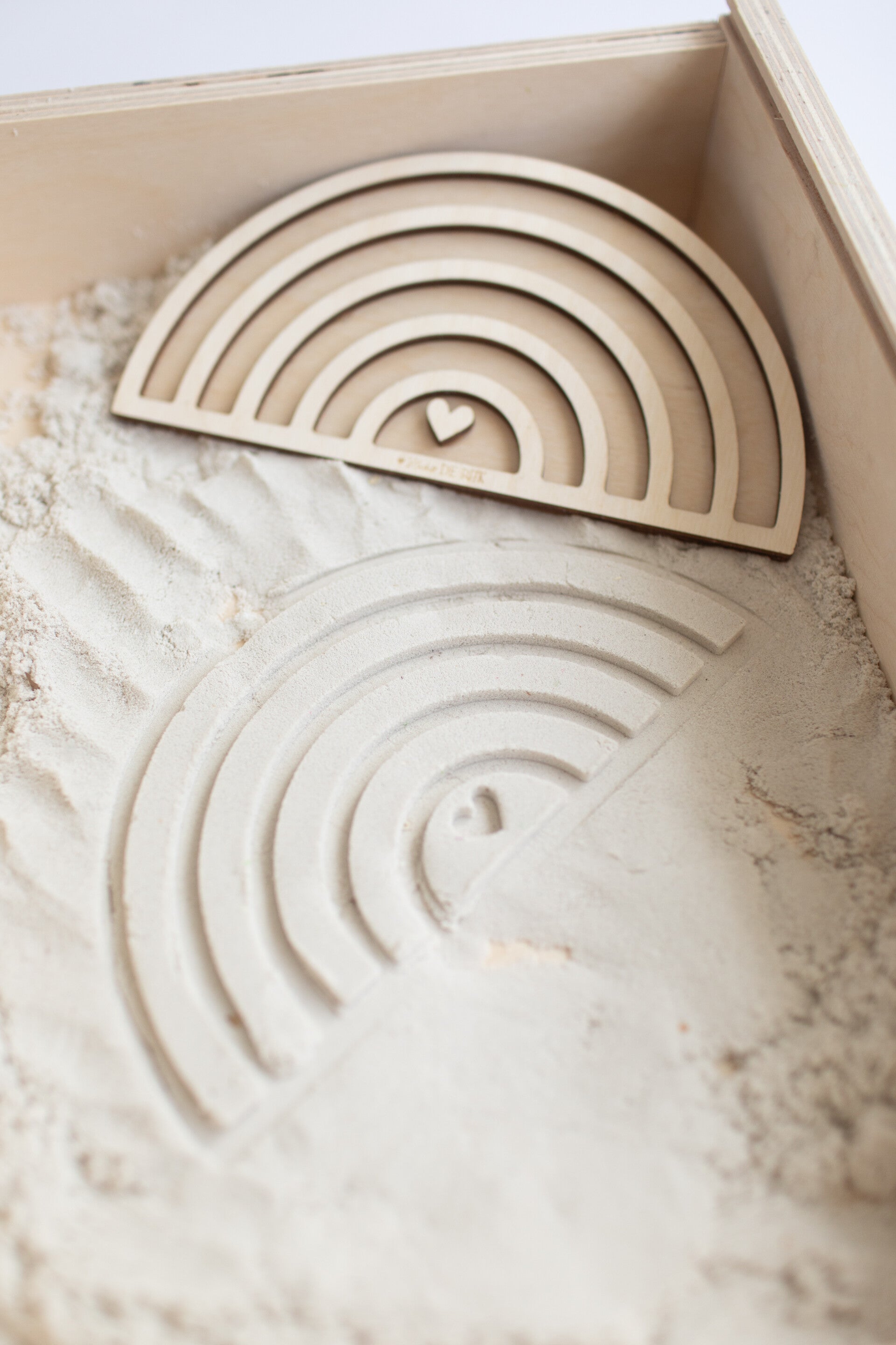 Houten speeltray  |  Regenboog