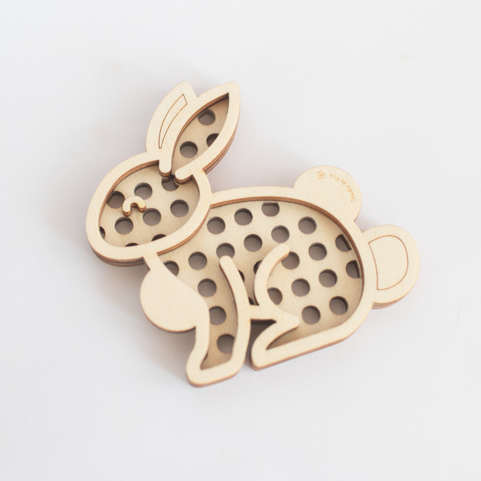 Houten zeefje  |  Konijn