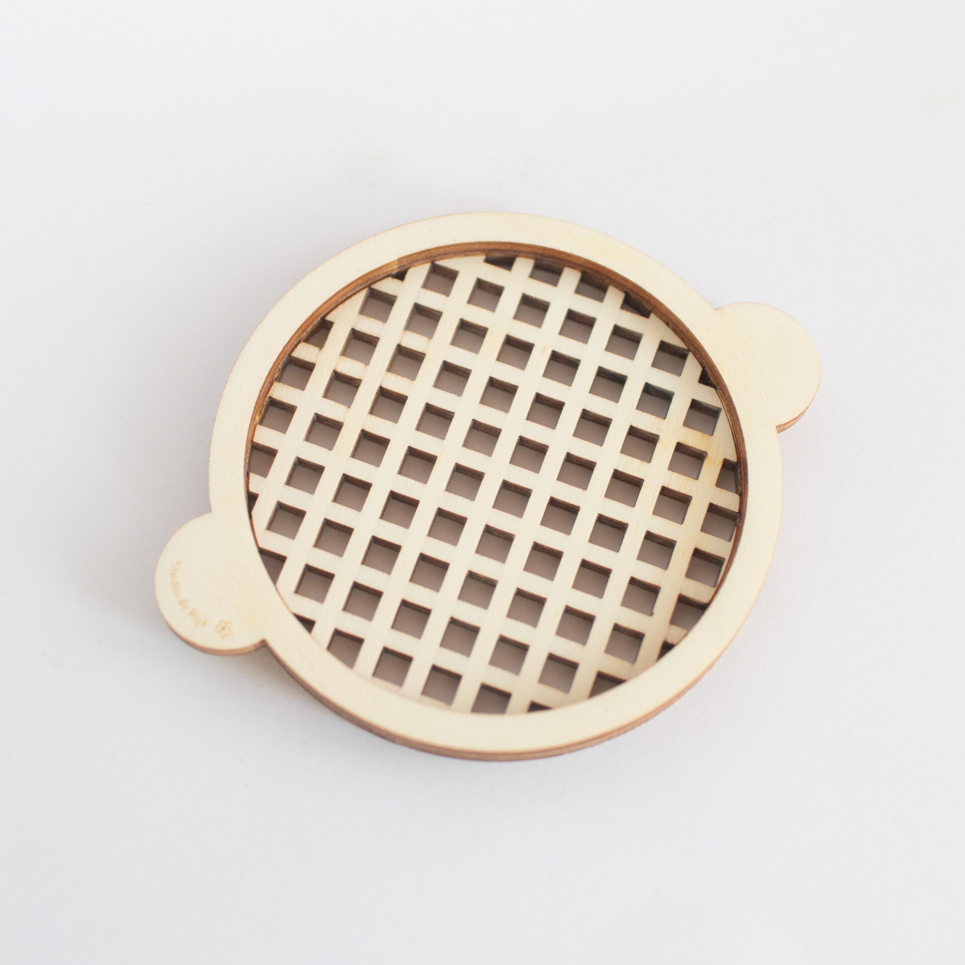 Houten zeefje  |  Rond