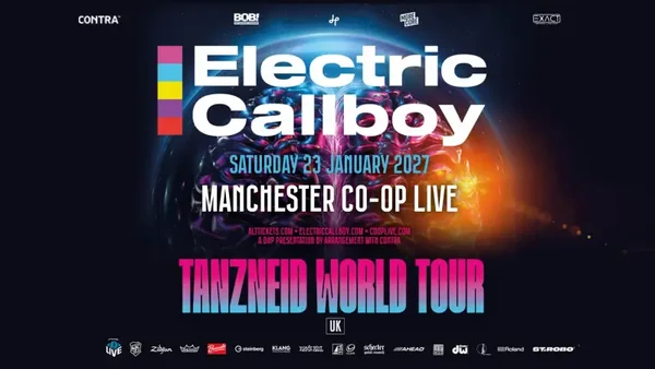 Electric Callboy Tanzneid World Tour 2027 23rd January 2027 CO-OP LIVE OFFSITE PARKING AT COOP COMMUNITY PARKING