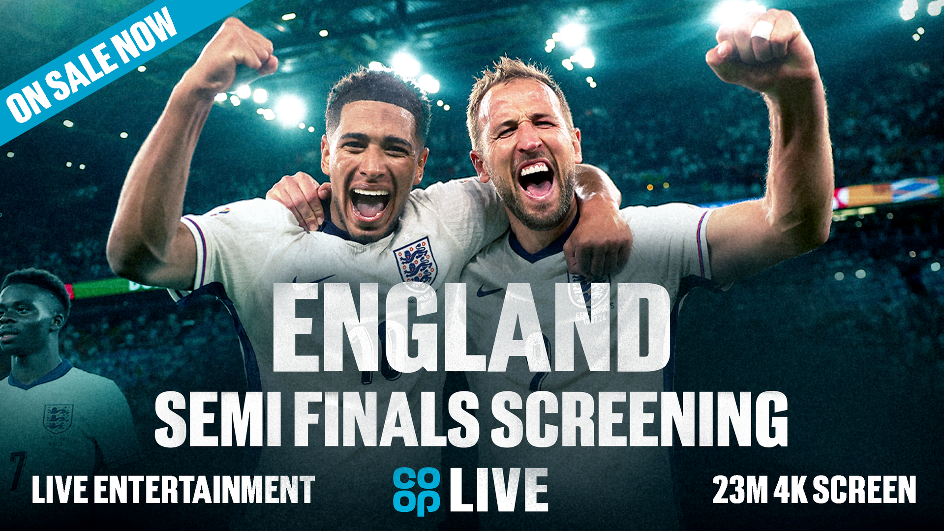 ENGLAND SEMI FINALS CO-OP LIVE PARKING AT COOP PARKING