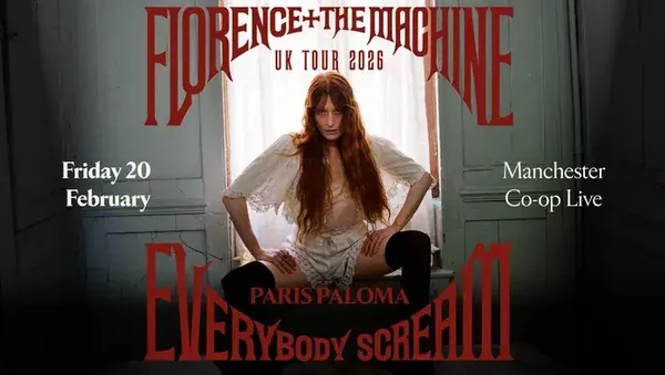 FLORENCE AND THE MACHINE 20TH FEB 2026 CO-OP LIVE OFFSITE PARKING AT ETIHAD PARKING