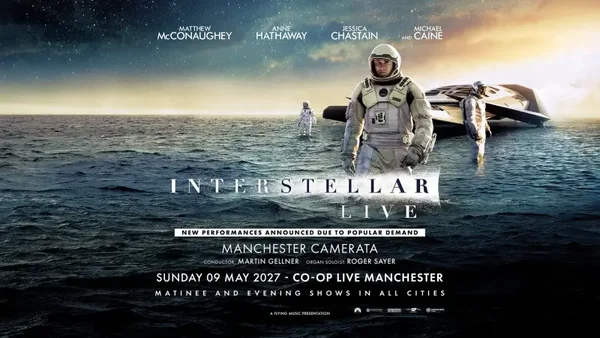 Interstellar Live Matinee & Evening Shows 9th May 2027 CO-OP LIVE OFFSITE PARKING AT COOP COMMUNITY PARKING