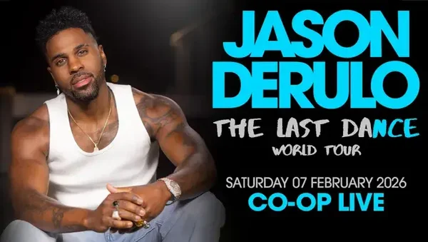 JASON DERULO 7TH FEB 2026 CO-OP LIVE OFFSITE PARKING AT ETIHAD PARKING