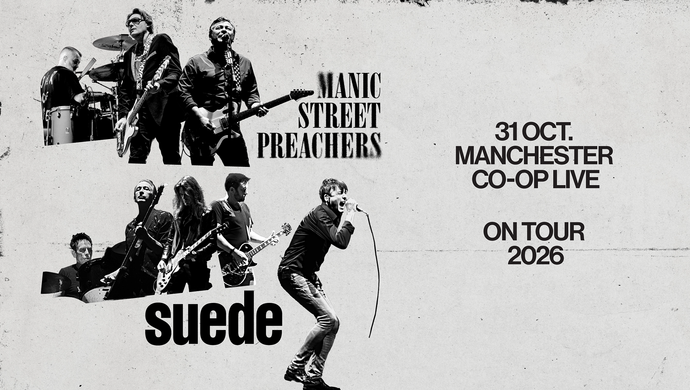Manic Street Preachers & Suede 31st October 2026 CO-OP LIVE OFFSITE PARKING AT ETIHAD PARKING