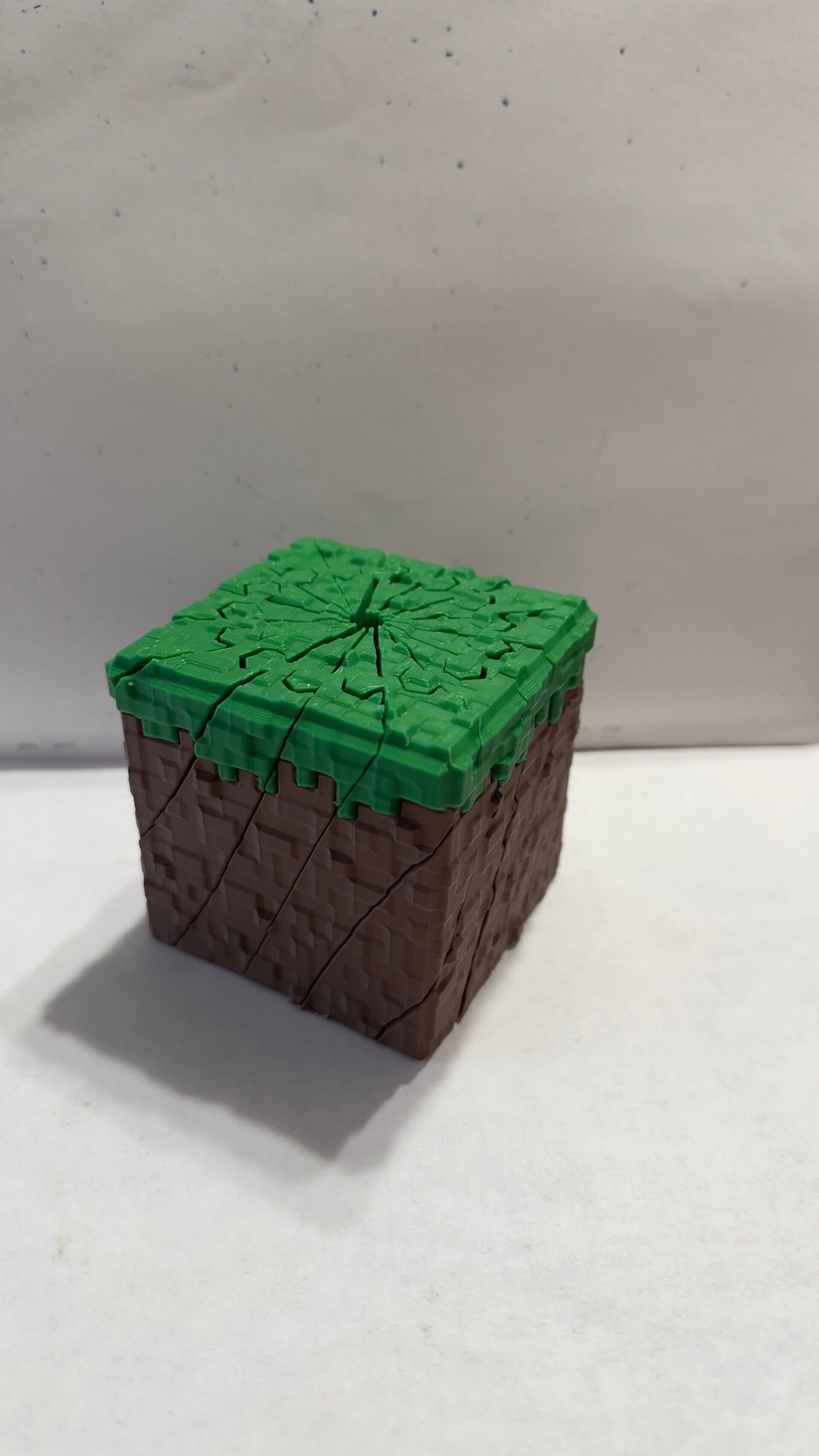 Grass block twisty fidget