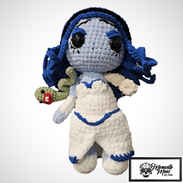 Dead Bride crochet plushie
