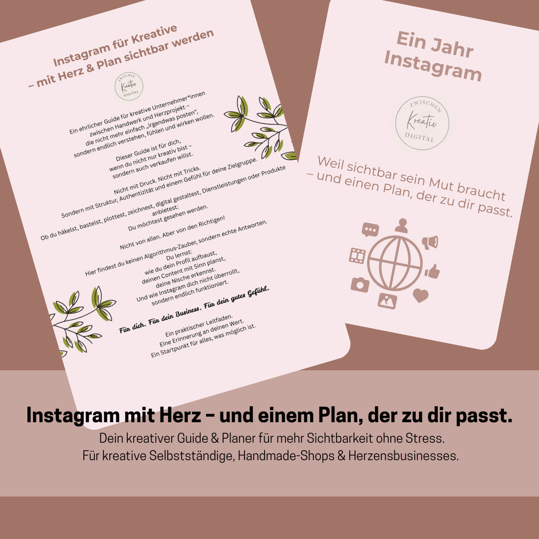 Sichtbar mit Gefühl - dein Wegweiser fürs kreative Business
