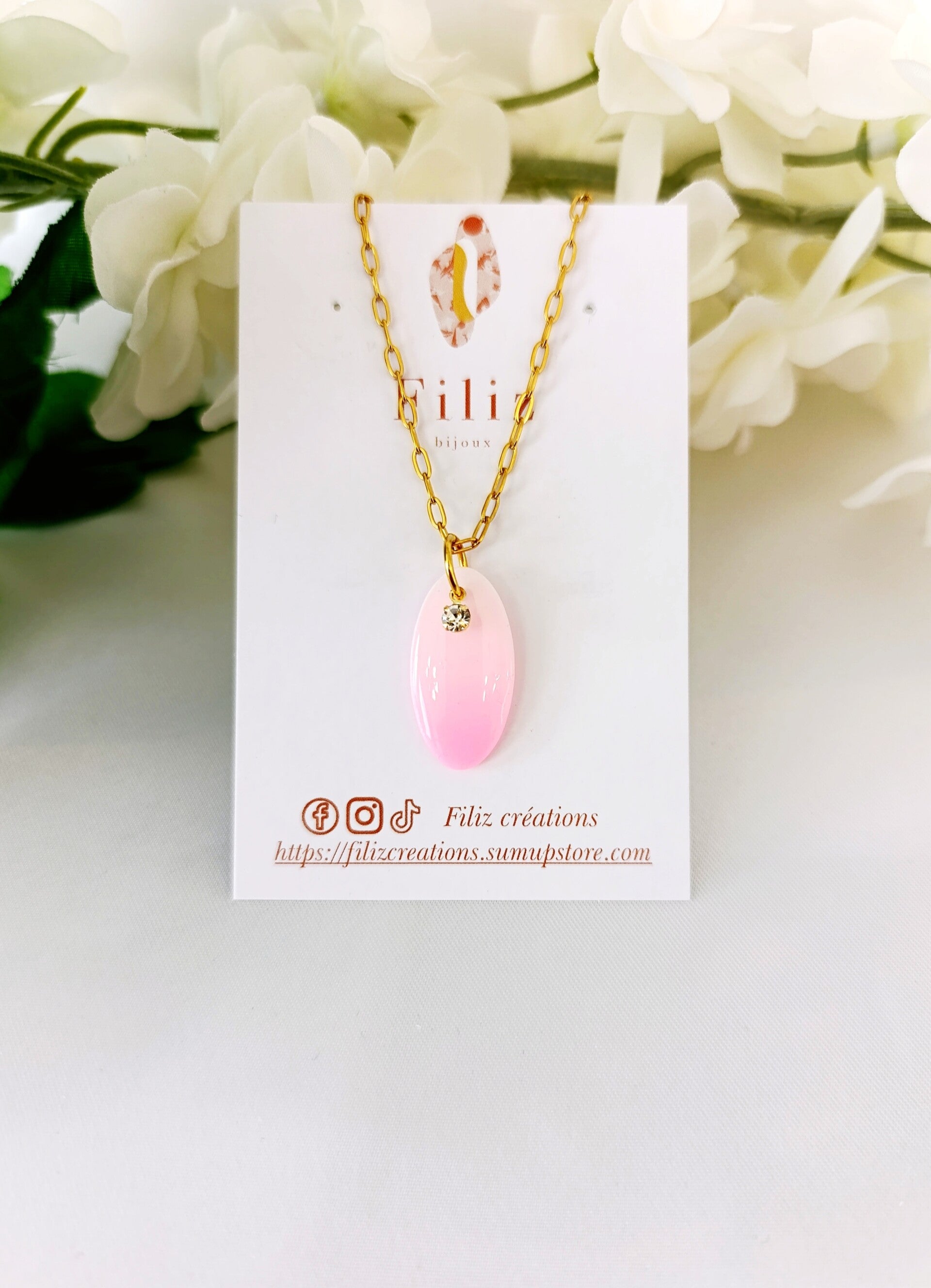 Tendresse _ navette collier