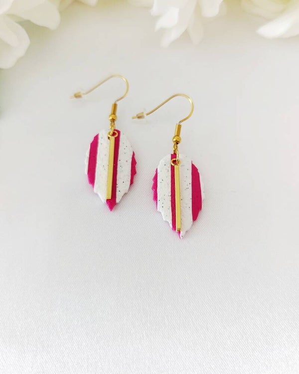 Dolce Vita Rose _ Ficus _ Boucles d'oreilles