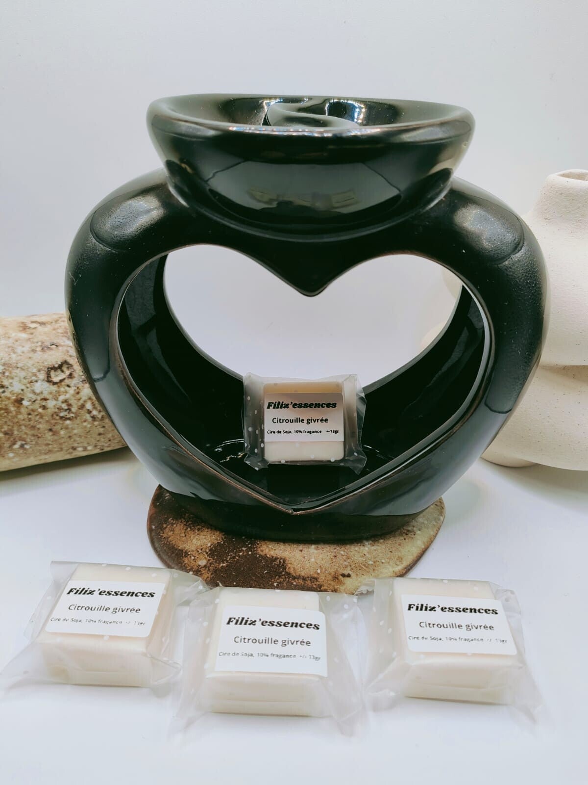coffret deluxe coeur noir