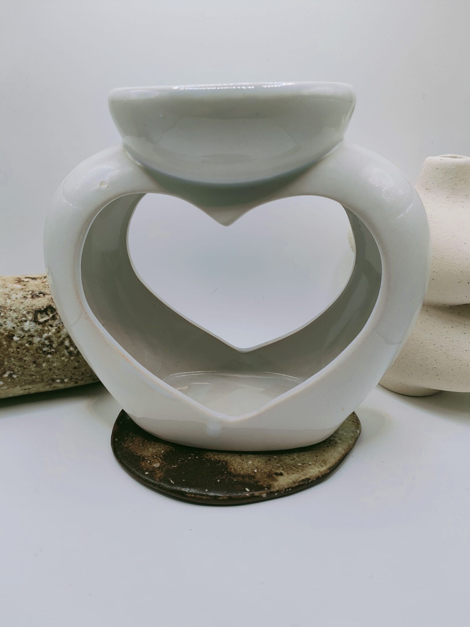 Brûleur coeur blanc