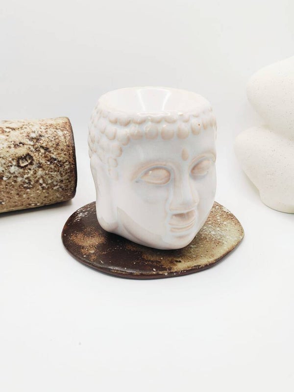 Brûleur Bouddha crème