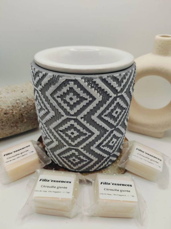 coffret deluxe en beton gris