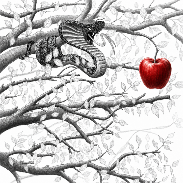 Scarlet Temptation — Original Artwork