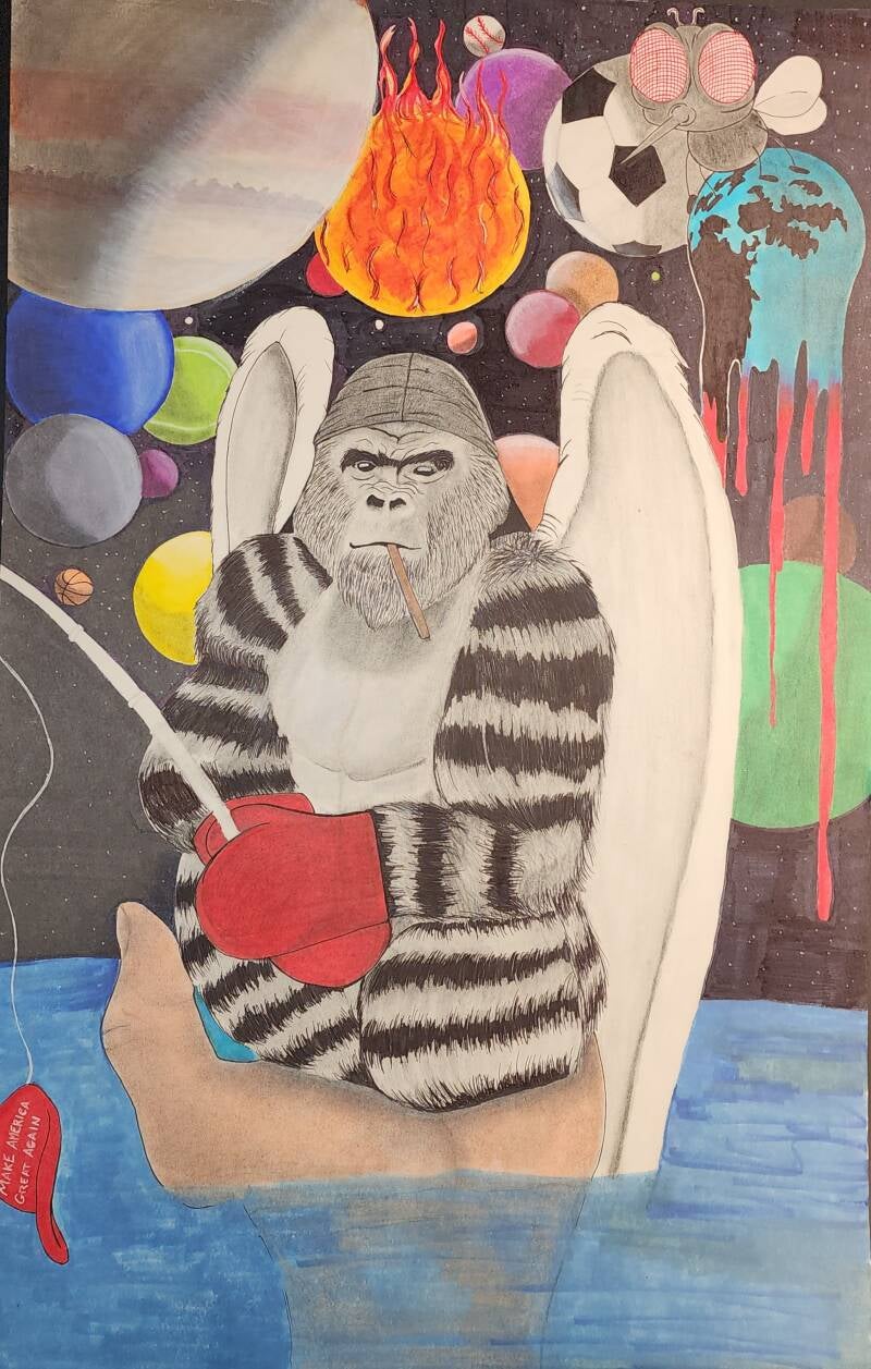 STATE OF THE APE