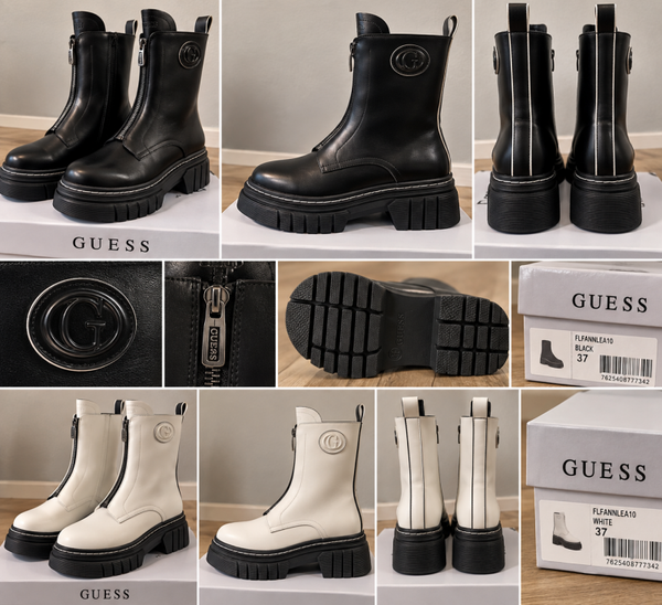 GUESS ANNIA – Dameslaarzen //Wit