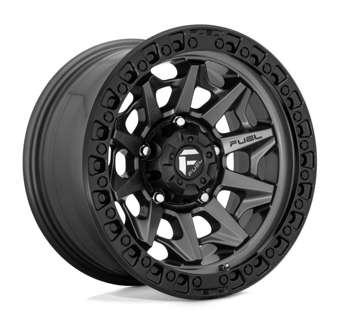 Fuel Covert Matt Anthracite with Black Lip