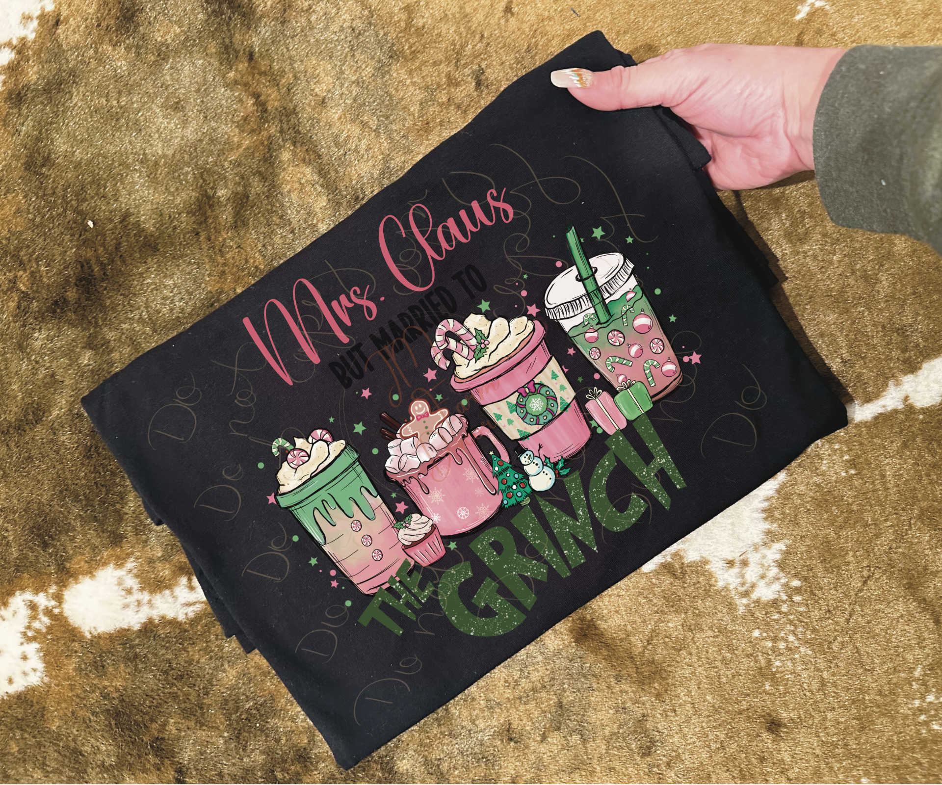 Mrs Claus but married to the Grinch