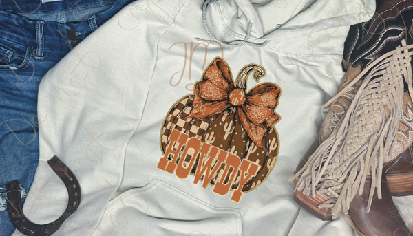 Howdy Pumpkin Hoodie