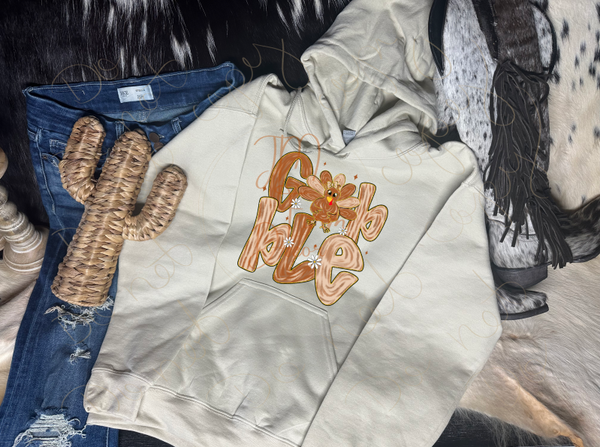 Gobble Gobble Thanksgiving Hoodie