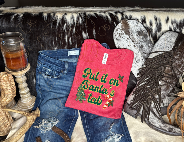 Put it on Santa's Tab Shirt