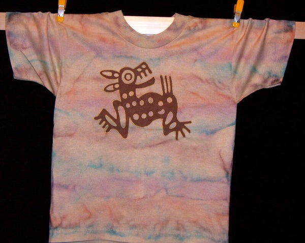 Aztec dog desert look T-shirt