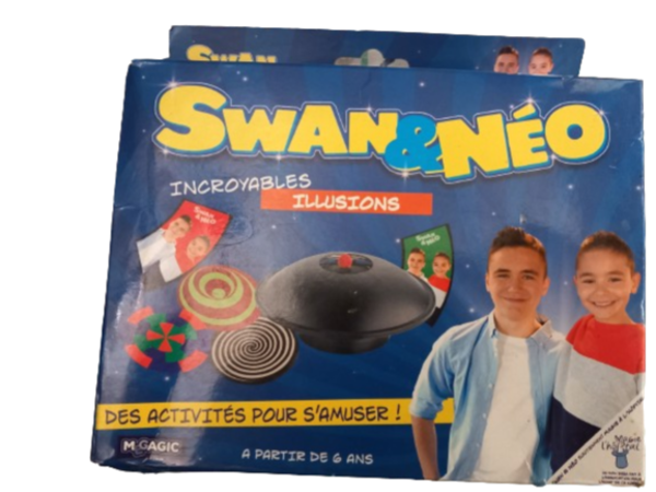 Coffret SWAN & NEO INCROYABLES ILLUSIONS d?�s 6 ans SECONDE MAIN r?�f?�rence 10248 | New Eco 2 World