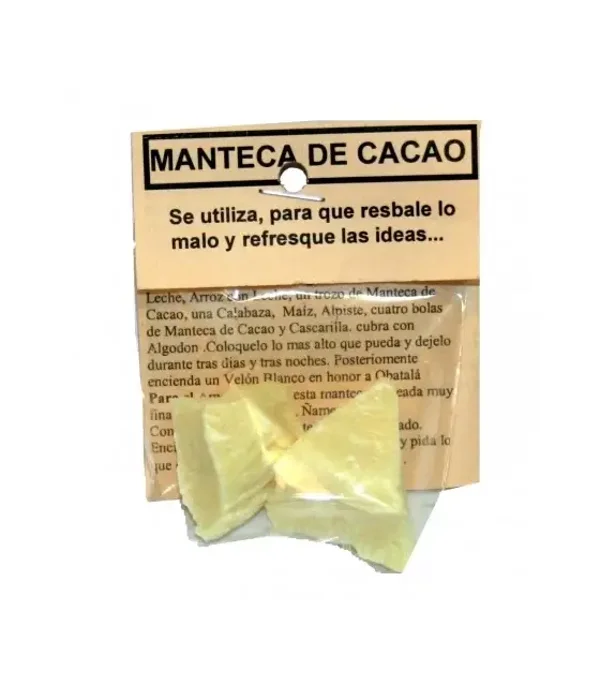 Manteca de cacao