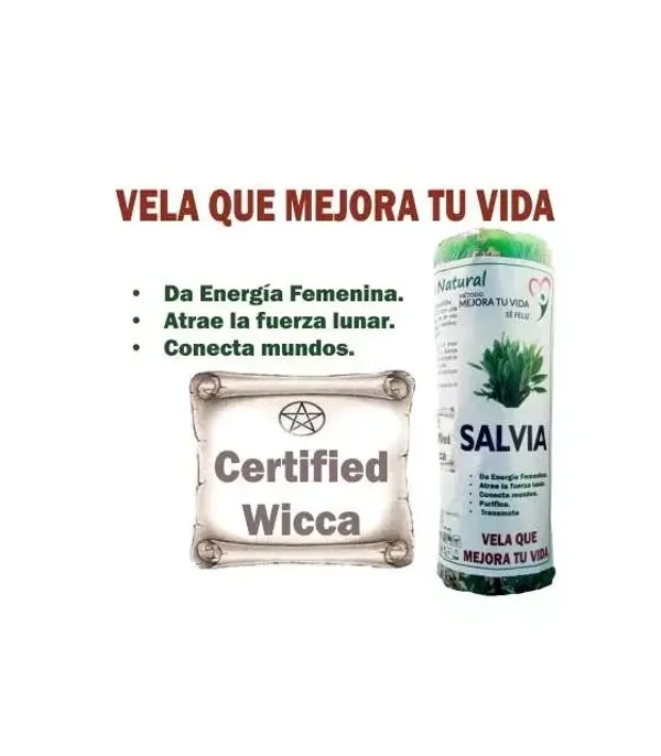 Velón de salvia