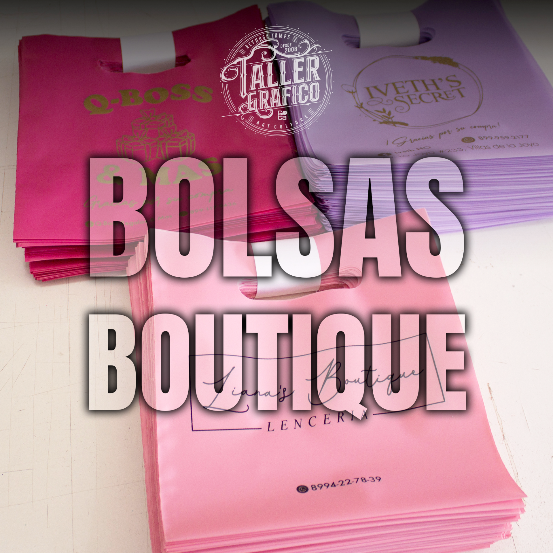 BOLSAS TIPO BOUTIQUE 2 KILOS