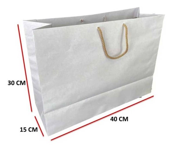 PROMO BOLSA KRAFT  / PACK 50 PZS.