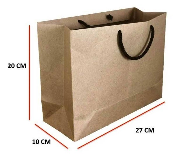 PROMO BOLSA KRAFT  / PACK 50 PZS.