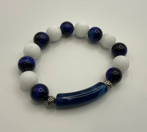 Bluer Than Blue Bracelet (size 5 1/2”wrist)
